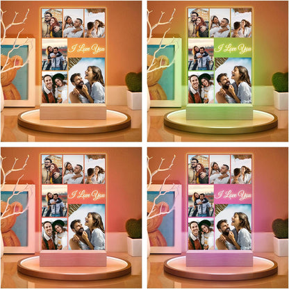 KoxSmar Custom Picture Frame, Personalized Photo Frame, Customized Picture Frames, Personalized Anniversary Birthday Gifts for Women Men Her Him Girlfriend Boyfriend Wife Husband Couple