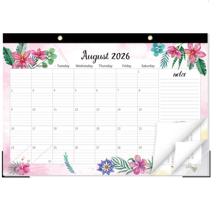 GuassLee Large Desk Calendar 2027-2028, 18 Months, 22" x 17"