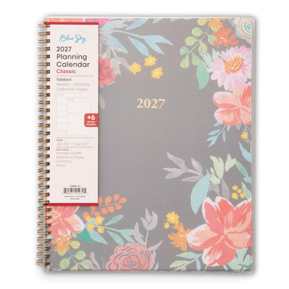 Blue Sky 2027 Weekly & Monthly Planner Calendar, 8.5"x11", Sophie