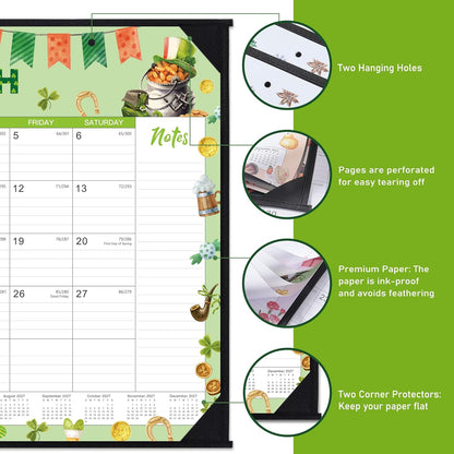 2027 Desk Calendar - Large Calendar 2027, Jan.2027 - Dec.2027