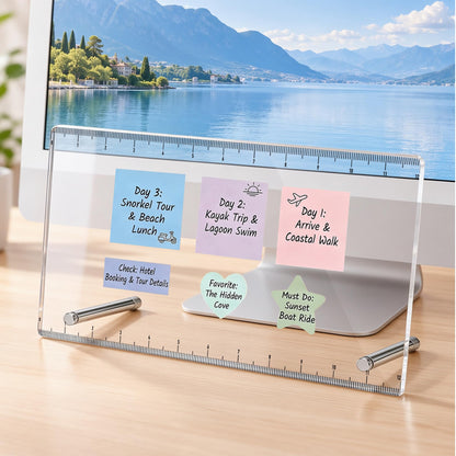 Monitor Memo Board Be The Sunshine Inspirational Acrylic Desk Note Holder