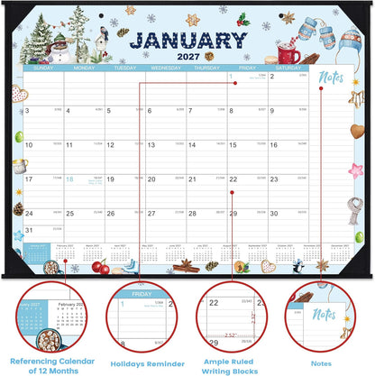 2027 Desk Calendar - Large Calendar 2027, Jan.2027 - Dec.2027